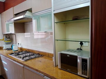 Kitchen in 3 BHK Builder Floor at Safdarjung Enclave – for Rent
