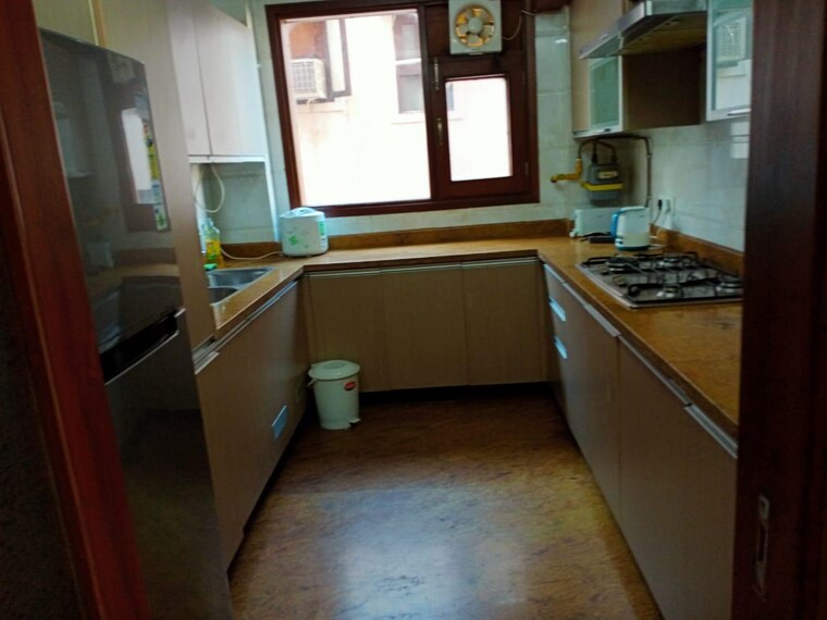 Kitchen, safdarjung enclave 3 Bedroom 1800 Sq.Ft. Builder Floor In Safdarjung Enclave Delhi 9648377