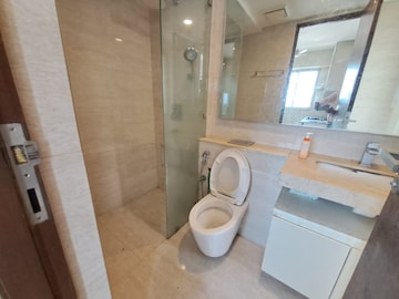 Bathroom in 2 BHK Apartment at Hiranandani Castle Rock, Powai – for Rent
