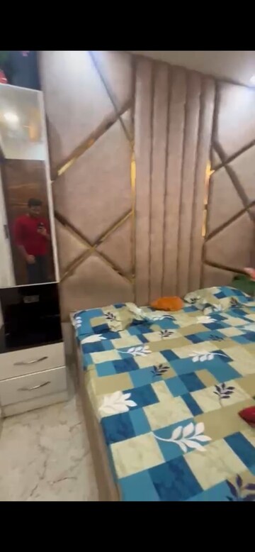 Bedroom in 3 BHK Builder Floor at Uttam Nagar – for Rent