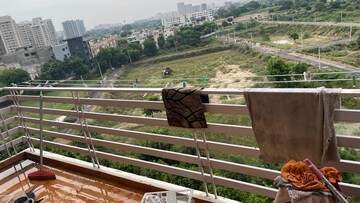 Balcony in 3 BHK Apartment at KLJ Greens, Sector 77 – for Rent