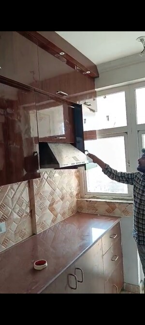 Kitchen in 2 BHK Apartment at Amrapali Riverview, Amrapali Leisure Valley – for Rent