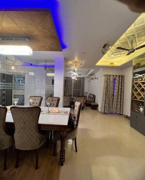 Living Room in 3 BHK Apartment at Saket – for Rent