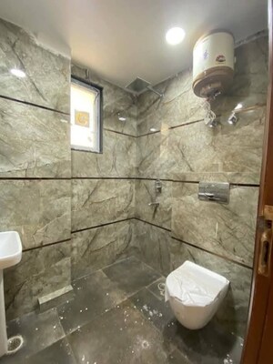 Bathroom in 3 BHK Apartment at Saket – for Rent