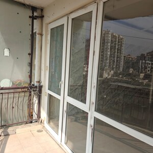Balcony in 3 BHK Apartment at Niho Saffron Scottish Garden, Ahinsa Khand 2 – for Rent