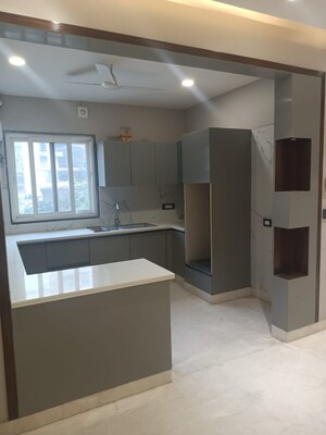 Kitchen in 3 BHK Builder Floor at Nirman Vihar – for Sale