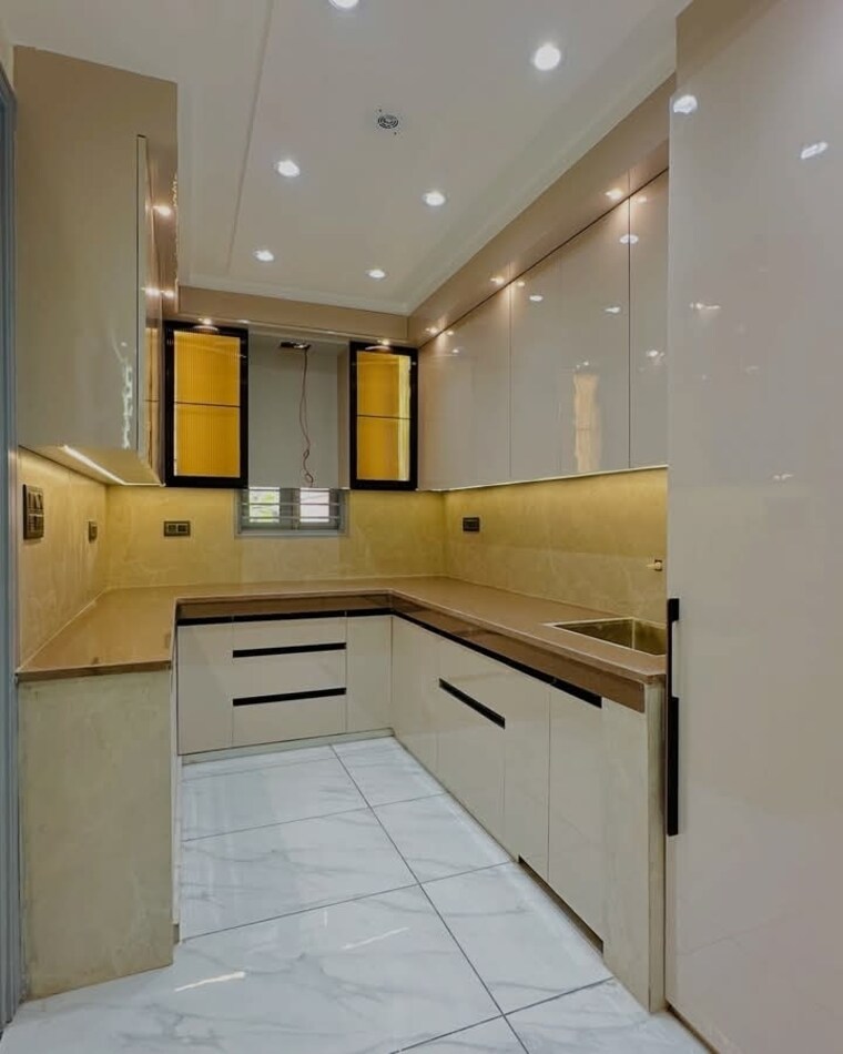 Kitchen, mahavir enclave 1 3 Bedroom 1000 Sq.Ft. Apartment In Mahavir Enclave 1 Delhi 9648956