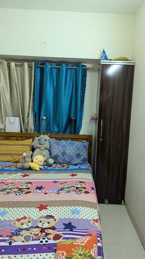 Bedroom in 2 BHK Apartment at Aswani Galaxy, Wakad – for Rent