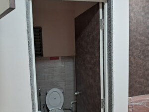 Bathroom in  Office Space at Goyal Titanium Business Park, Makarba – for Rent