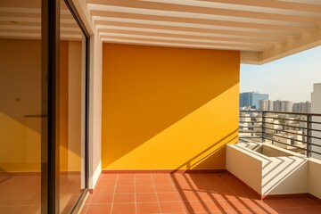 Balcony in 4 BHK Apartment at Manbhum A Grove By The Lake, Kukatpally – for Rent