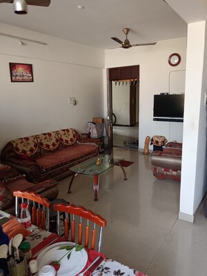 Living Room in 2 BHK Apartment at Pimple Saudagar – for Sale
