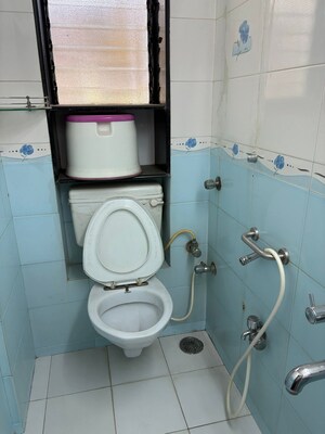Bathroom in 2 BHK Apartment at Sneh CHS Santacruz, Santacruz West – for Rent