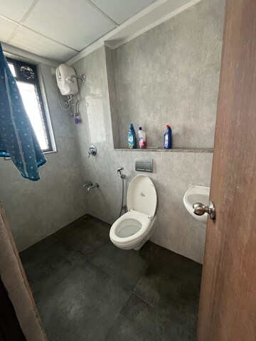 Bathroom in 1 BHK Apartment at Lodha Downtown, Dombivli East – for Rent