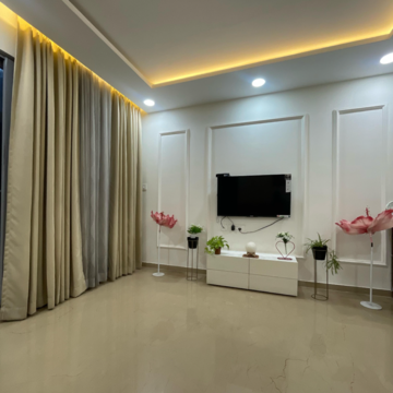 Living Room in 2 BHK Apartment at Hingne Khurd – for Sale