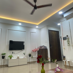 Living Room in 2 BHK Apartment at Hingne Khurd – for Sale