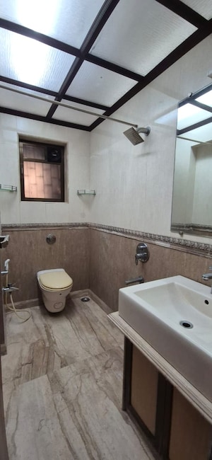 Bathroom in 3 BHK Apartment at Bandra West – for Rent