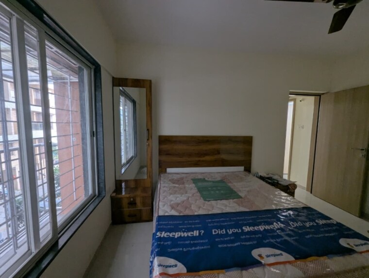 Bedroom, sukhwani-artize 2 Bedroom 1000 Sq.Ft. Apartment In Ravet Pune 9650023