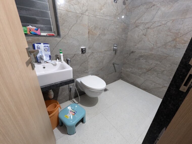Bathroom, sukhwani-artize 2 Bedroom 1000 Sq.Ft. Apartment In Ravet Pune 9650023