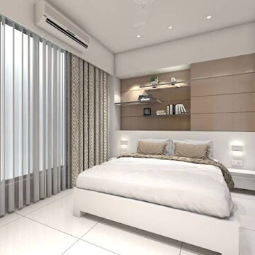 Bedroom in 3 BHK Apartment at Lokhandwala Complex, Lokhandwala Complex – for Rent