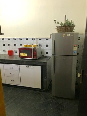 Kitchen in 1 BHK Builder Floor at S 27 Luxury Homes, Greater Kailash I – for Rent