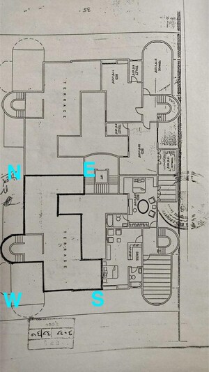Floor Plan in 4 BHK Penthouse at Bavdhan – for Sale