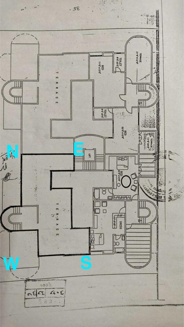 Floor Plan, bavdhan 4 Bedroom 2807 Sq.Ft. Penthouse In Bavdhan Pune 9650223