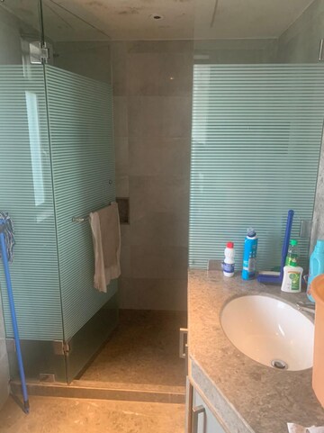 Bathroom in 3 BHK Apartment at Khar West – for Rent