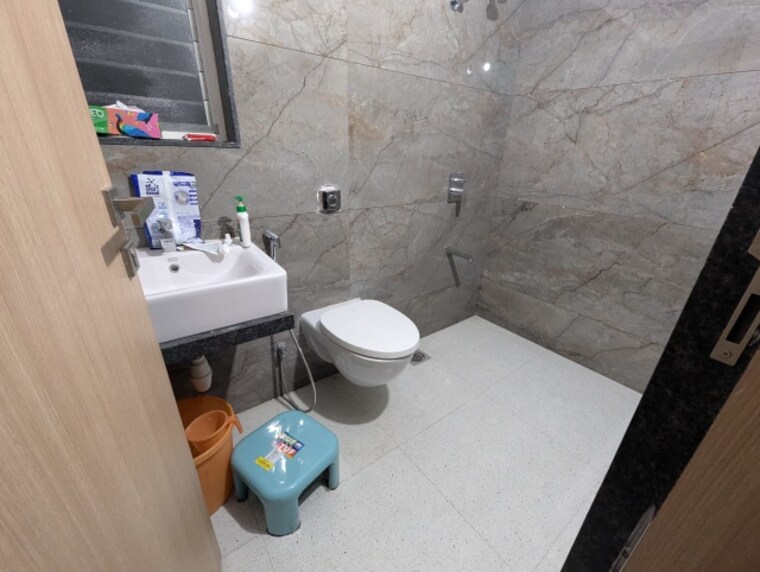 Bathroom, pharande-celestial-city 3 Bedroom 1300 Sq.Ft. Apartment In Ravet Pune 9650251
