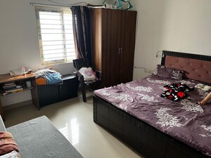 Bedroom in 3 BHK Apartment at Muppas Aishwarya Condos, Narsingi – for Rent