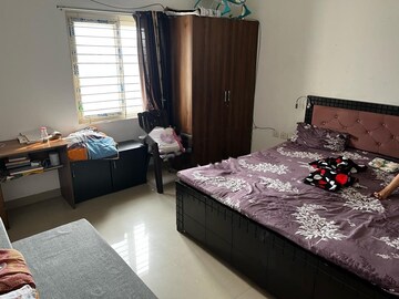 Bedroom in 3 BHK Apartment at Muppas Aishwarya Condos, Narsingi – for Rent