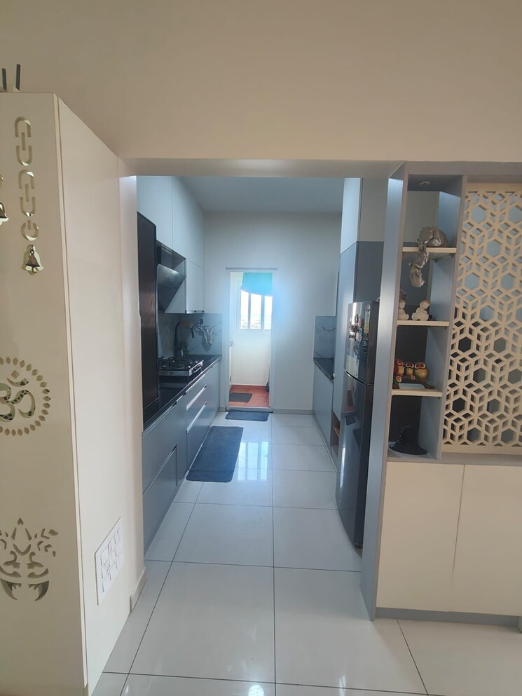 Kitchen, vajram-newtown 2 Bedroom 858 Sq.Ft. Apartment In Thanisandra Main Road Bangalore 9650344