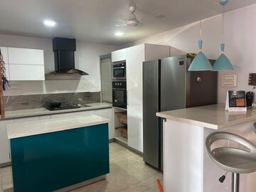 Kitchen in 3 BHK Villa at Dona Paula – for Rent