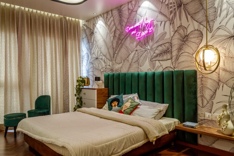 Bedroom, snn-clermont 4 Bedroom 3975 Sq.Ft. Apartment In Hebbal Bangalore 9650619