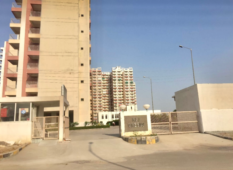 Exterior View, klj-greens 3 Bedroom 1602 Sq.Ft. Apartment In Sector 77 Faridabad 9651074