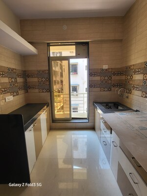 Kitchen in 1 BHK Apartment at Hiranandani IRIS, Manpada – for Rent