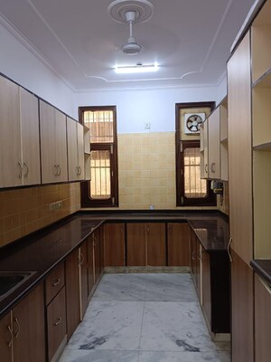Kitchen in 4 BHK Builder Floor at Ansal Sushant Apartments, Sushant Lok I – for Rent