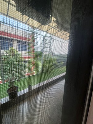 Balcony in 4 BHK Builder Floor at Ansal Sushant Apartments, Sushant Lok I – for Rent