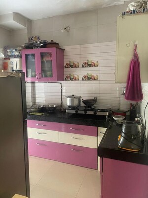 Kitchen in 1 BHK Apartment at Raviraj Spring, Mira Road – for Sale