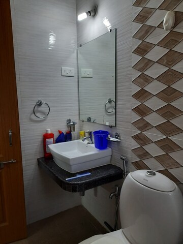 Bathroom in 2 BHK Apartment at Porvorim – for Rent