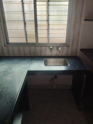 Kitchen in 1 BHK Independent House at Thergaon – for Rent
