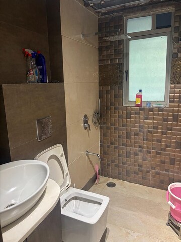 Bathroom in 3 BHK Apartment at Adhiraj Cypress Aqua, Kharghar – for Sale