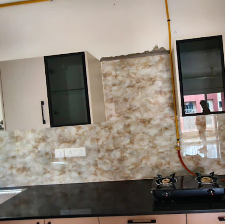 Kitchen, brigade-bricklane 2 Bedroom 635 Sq.Ft. Apartment In Agrahara Badavane Bangalore 9651235