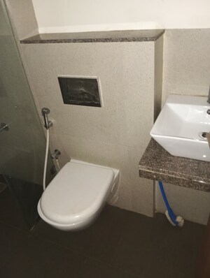 Bathroom in 1 BHK Apartment at Raunak Residency Thane, Pokhran Road No One – for Rent