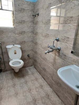 Bathroom in 3 BHK Apartment at New Town – for Sale