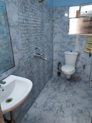 Bathroom in 3 BHK Apartment at New Town – for Sale