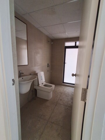 Bathroom in 3 BHK Apartment at Ambuja Neotia Ecospace Residency, New Town – for Sale