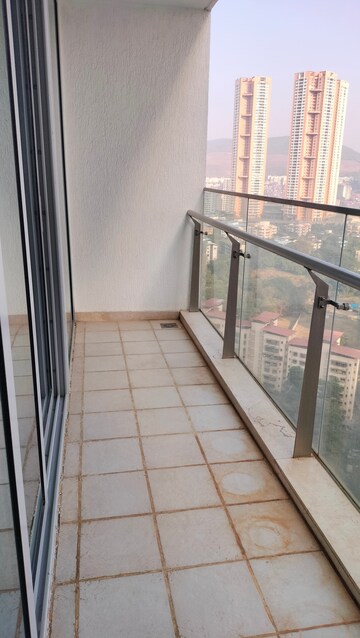 Balcony in 3 BHK Apartment at Oberoi Exquisite Goregaon, Goregaon East – for Rent