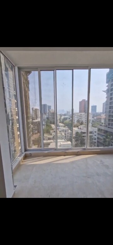 Balcony in 3 BHK Apartment at Bandra West – for Rent