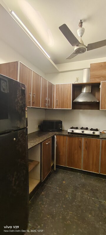 Kitchen in 3 BHK Builder Floor at S 27 Luxury Homes, Greater Kailash I – for Rent