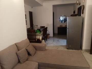 Living Room in 3 BHK Builder Floor at Ansal Sushant Lok I, Sector 43 – for Rent
